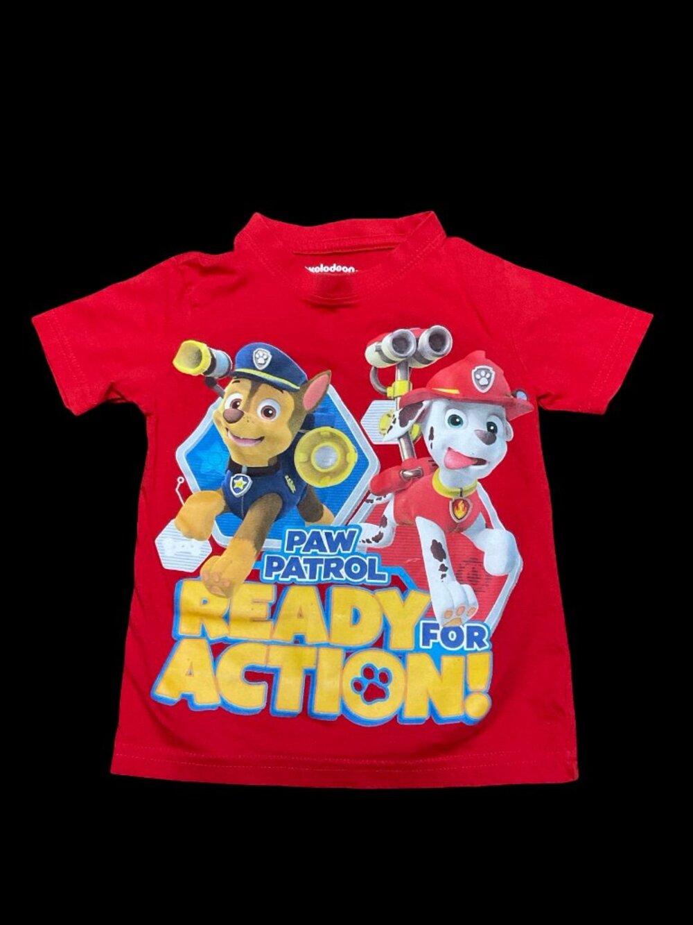 👣 5/$25  - Red Paw Patrol Graphic Tee